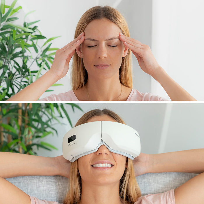 Aparat de masaj pentru ochi cu compresie de aer 4-în-1 Eyesky InnovaGoods - WALTI WALTI