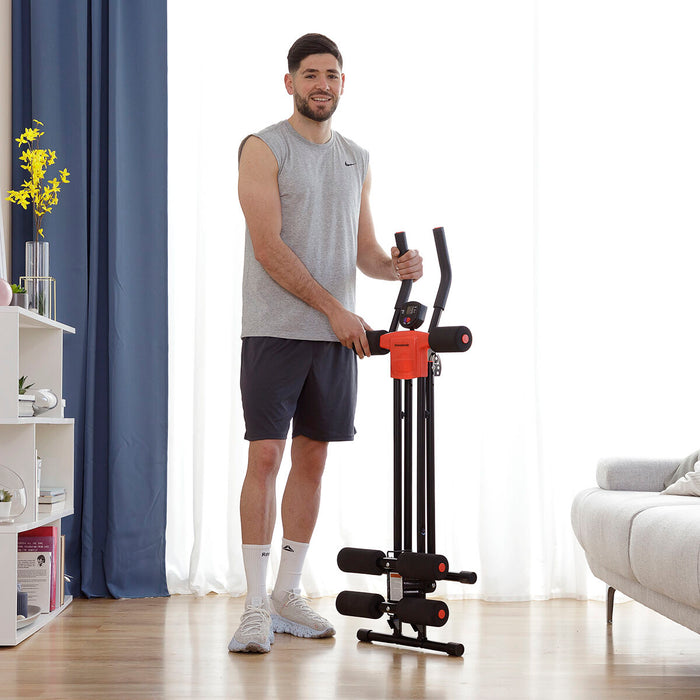 Aparat pentru abdomen pliabil cu ghid de exerciții Plawer InnovaGoods - WALTI WALTI