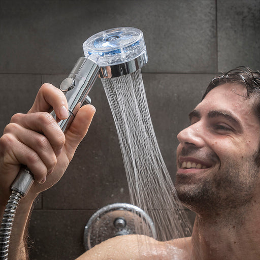 Ecoshower cu elice sub presiune și filtru purificator Heliwer InnovaGoods - WALTI WALTI