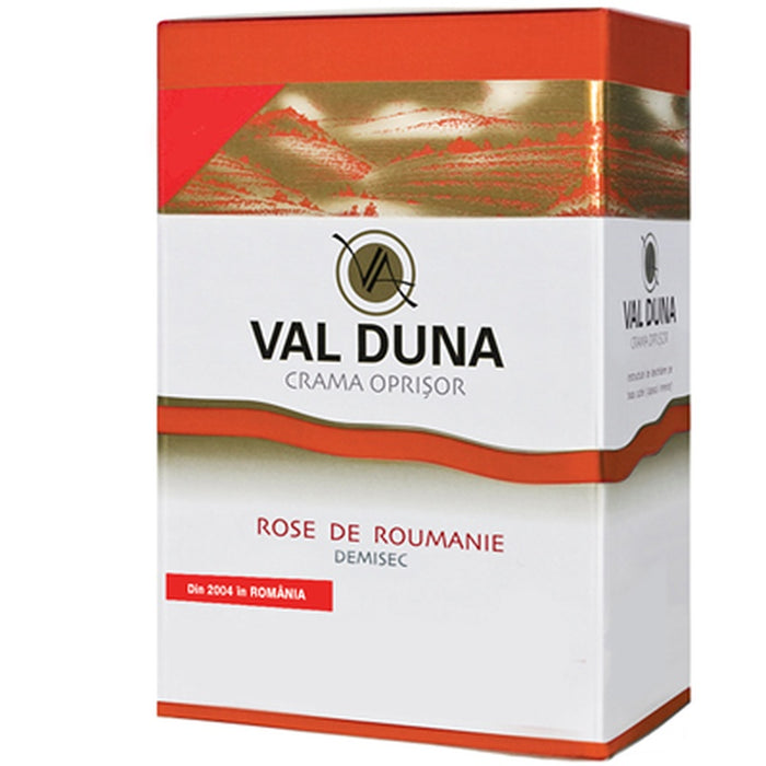 VAL DUNA Crama Oprisor Rose De Roumanie Vin Rose Demisec 10 L - WALTI WALTI