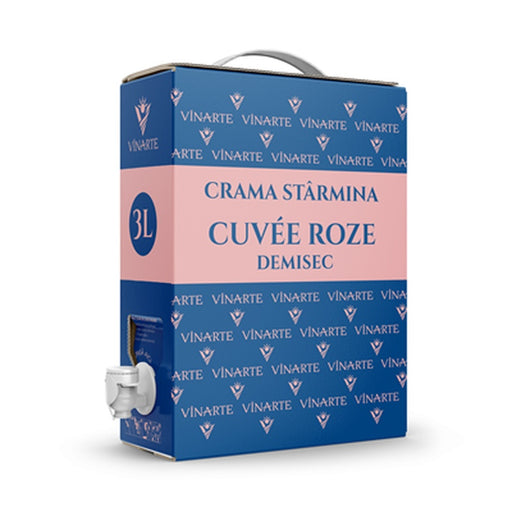 VINARTE Crama Stârmina Vin Rose Demisec 3 L - WALTI WALTI