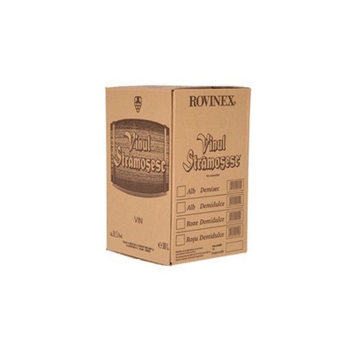 VINUL STRAMOSESC Vin Rosu Demidulce Bax in box 10 L - WALTI WALTI