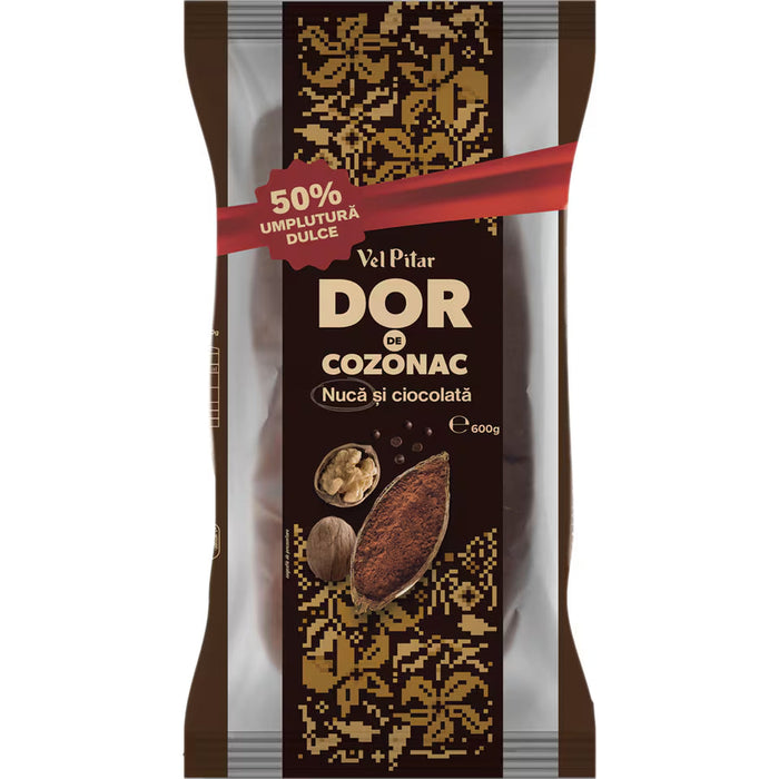 Vel Pitar DOR Cozonac cu Mac 600 g - WALTI WALTI