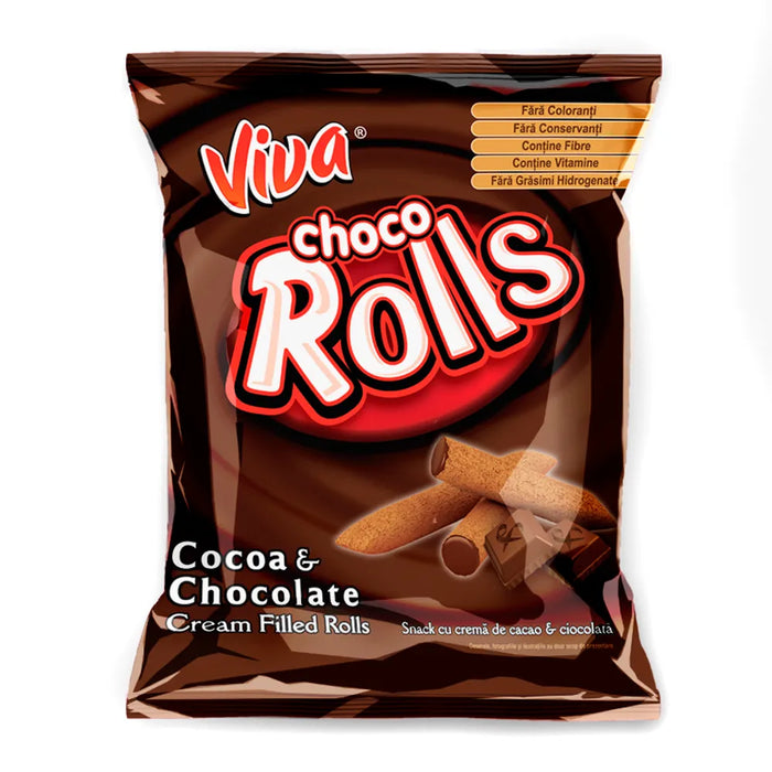 Viva Rolls Ciocolata 100 g - WALTI WALTI