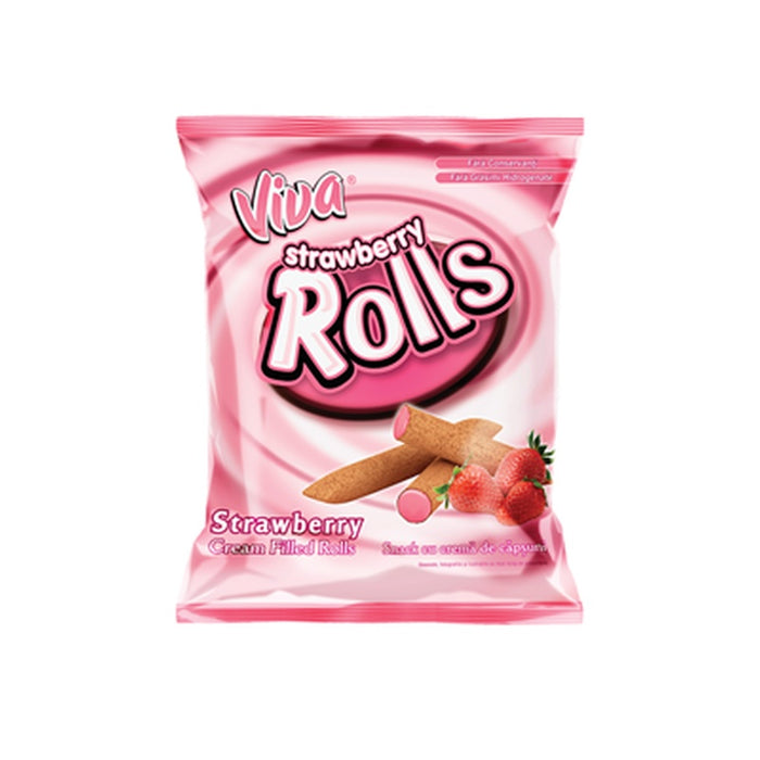 Viva Rolls Capsuni 100 g - WALTI WALTI