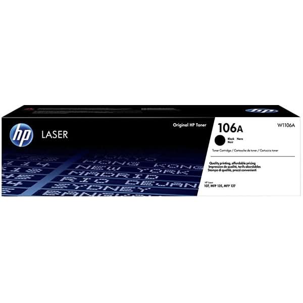 Toner original HP 106A (W1106A), negru WALTI
