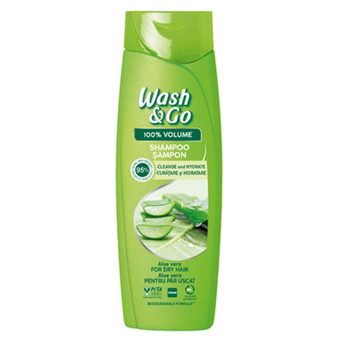 WASH & GO Sampon cu Extract de Aloe Vera 360 ml - WALTI WALTI