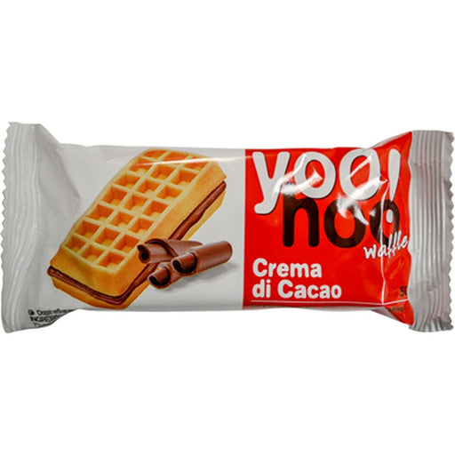 YOHOO Vafa Sandwich cu Crema de Cacao 50 g - WALTI WALTI