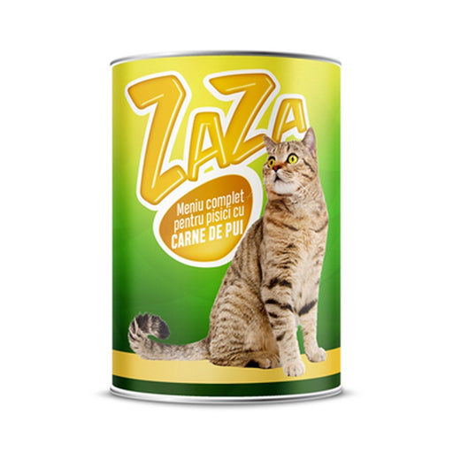 ZAZA Hrana Umeda pentru Pisici cu Pui 415 g - WALTI WALTI