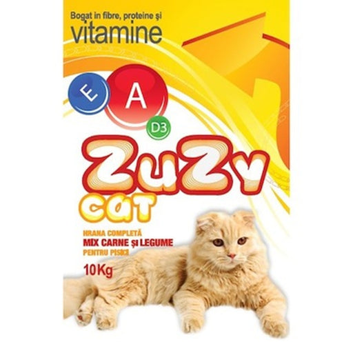 ZUZY Hrana Uscata pentru Pisici cu Mix de Carne si Legume 10 Kg - WALTI WALTI