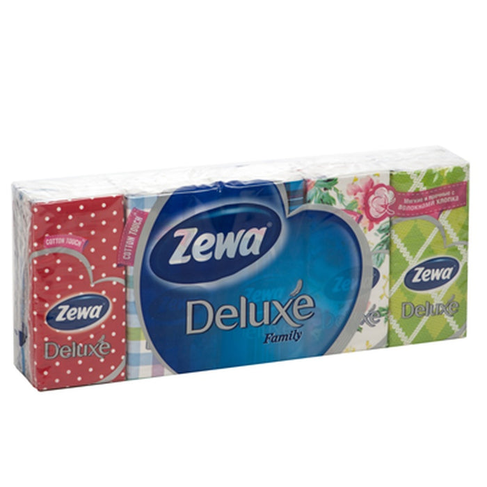 Zewa Deluxe Batiste Nazale Clasice 3 Straturi 10 bucati - WALTI WALTI