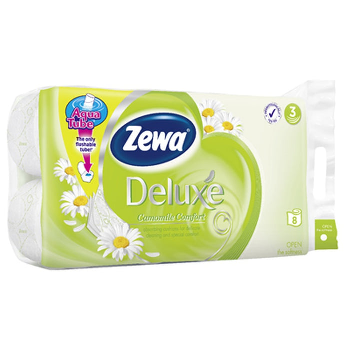 Zewa Deluxe Hartie Igienica Musetel 3 Straturi 8 bucati - WALTI WALTI