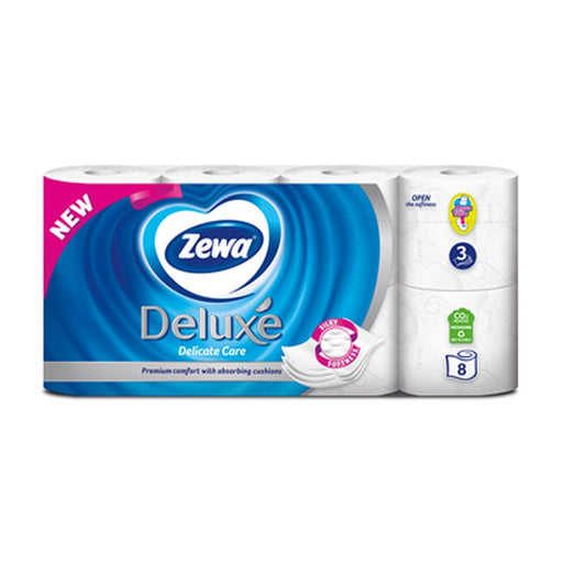 Zewa Hartie Igienica Delicata 3 Straturi 8 bucati - WALTI WALTI
