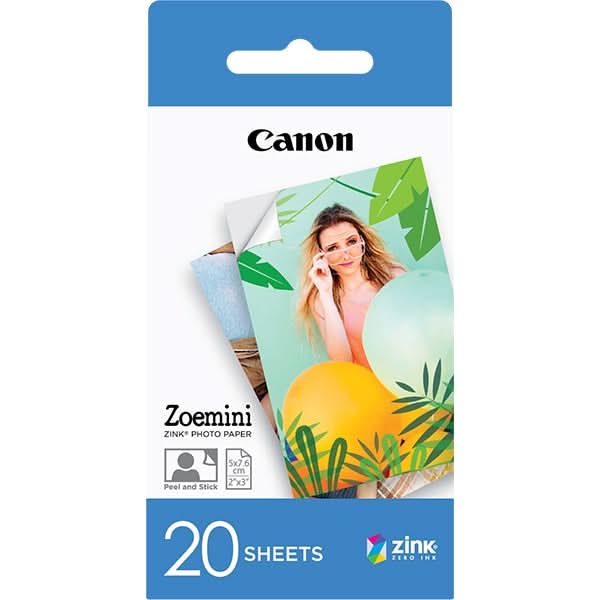 Pachet hartie foto originala CANON Zoemini, 20 coli WALTI