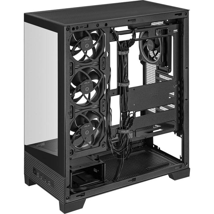 Sistem Desktop PC MYRIA Style V105 Powered by ASUS, AMD Ryzen 5 9600X pana la 5.4GHz, 32GB, SSD 1TB, NVIDIA GeForce RTX 5060 Ti 16GB, Ubuntu WALTI