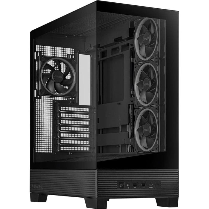 Sistem Desktop PC MYRIA Style V105 Powered by ASUS, AMD Ryzen 5 9600X pana la 5.4GHz, 32GB, SSD 1TB, NVIDIA GeForce RTX 5060 Ti 16GB, Ubuntu WALTI