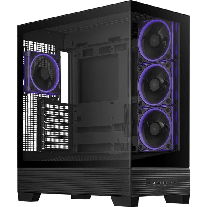 Sistem Desktop PC MYRIA Style V105 Powered by ASUS, AMD Ryzen 5 9600X pana la 5.4GHz, 32GB, SSD 1TB, NVIDIA GeForce RTX 5060 Ti 16GB, Ubuntu WALTI