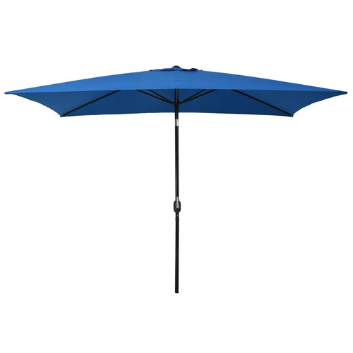 Umbrelă de exterior cu stâlp metalic 300x200 cm Azure - WALTI WALTI