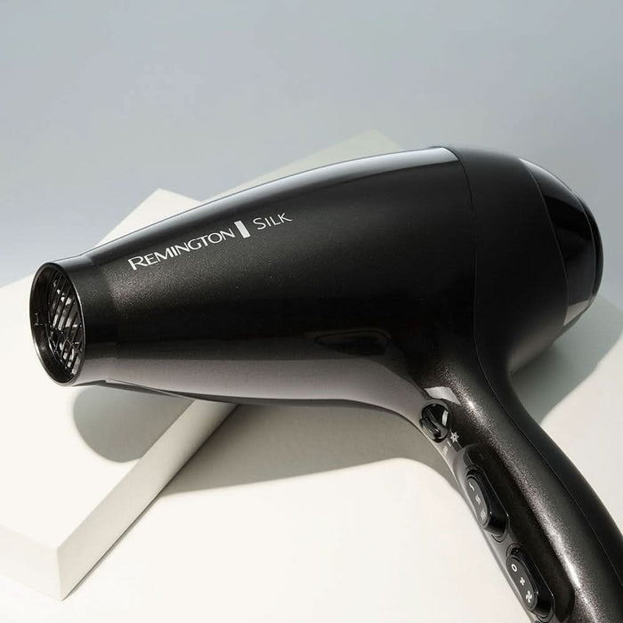 Uscator de par REMINGTON AC Silk AC9095, 2400W, negru WALTI