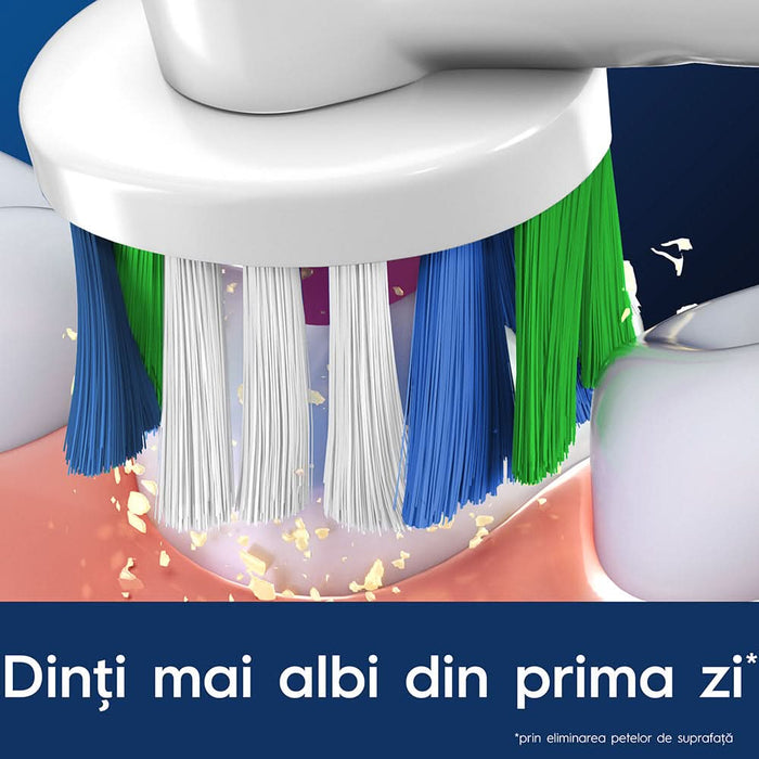 Rezerve periuta de dinti electrica ORAL-B Pro 3D White, 4buc WALTI