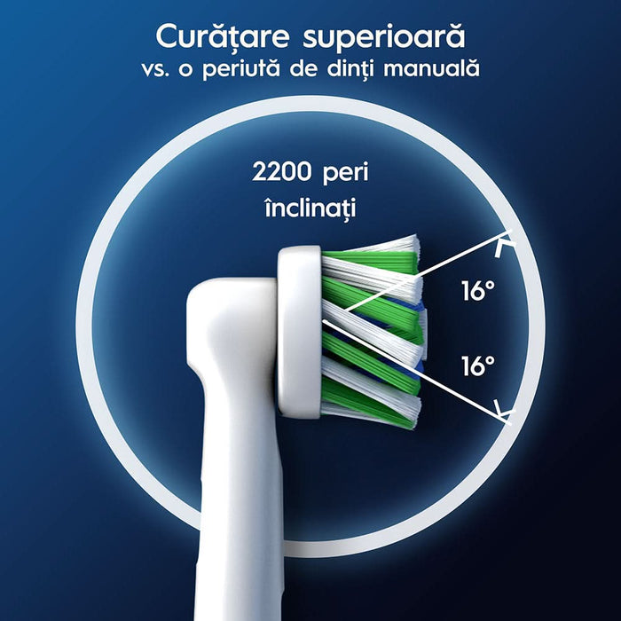 Rezerve periuta de dinti electrica ORAL-B Pro Cross Action, 8buc WALTI