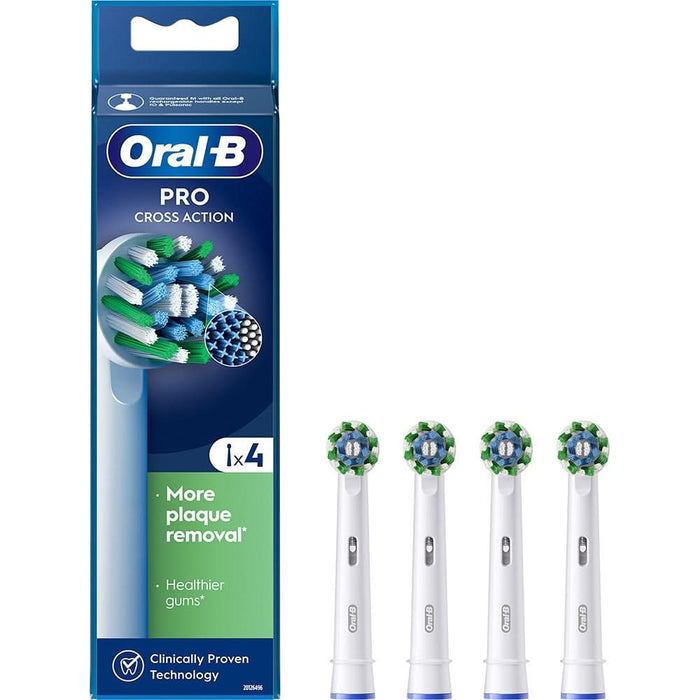 Rezerve periuta de dinti electrica ORAL-B Pro Cross Action, 4buc WALTI