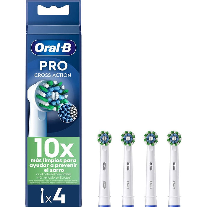 Rezerve periuta de dinti electrica ORAL-B Pro Cross Action, 4buc WALTI
