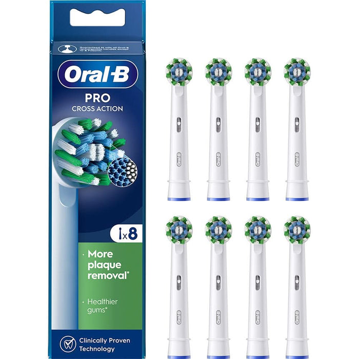 Rezerve periuta de dinti electrica ORAL-B Pro Cross Action, 8buc WALTI