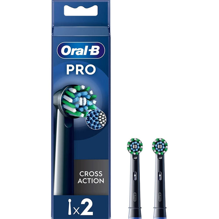 Rezerve periuta de dinti electrica ORAL-B Pro Cross Action Negru, 2buc WALTI