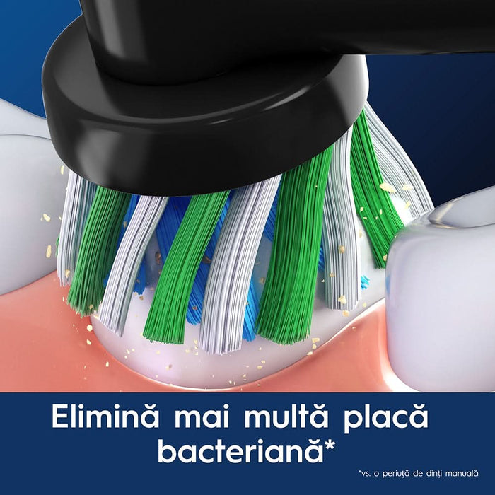 Rezerve periuta de dinti electrica ORAL-B Pro Cross Action Negru, 2buc WALTI