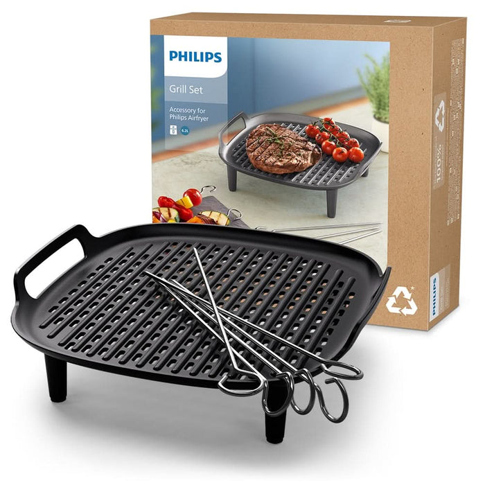 Set accesorii Airfryer PHILIPS XXL HD9946/00, negru-argintiu WALTI