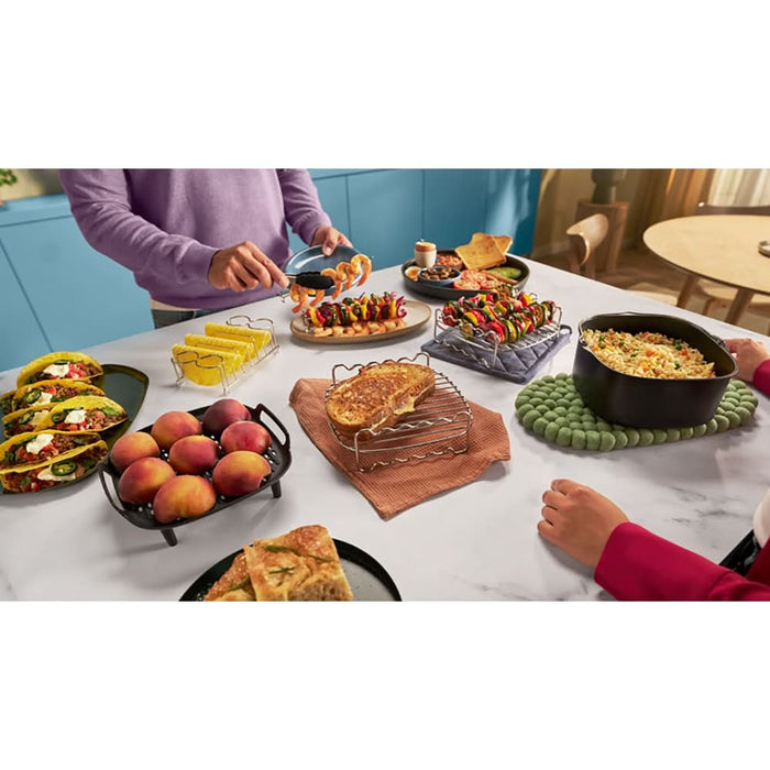 Set accesorii airfryer PHILIPS XXL HD9957/00, negru-rosu WALTI