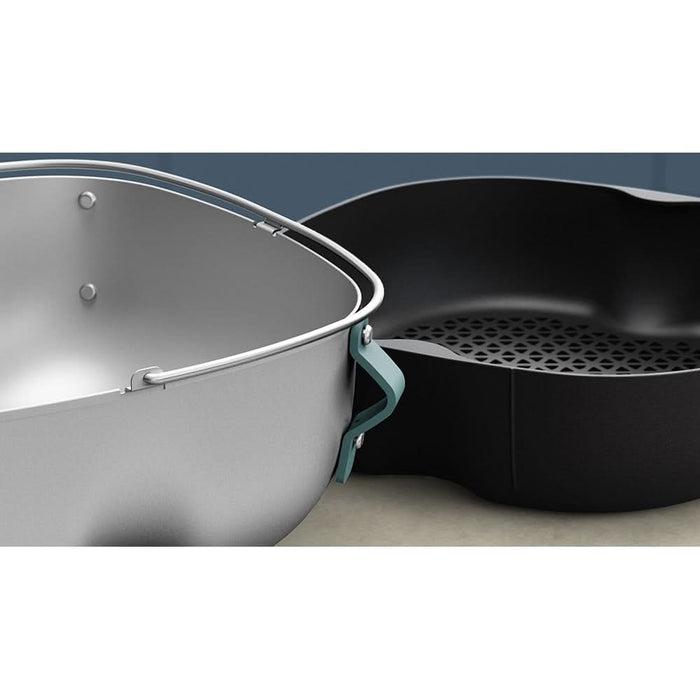 Set de accesorii friteuza PHILIPS HD9960/00, argintiu-negru WALTI