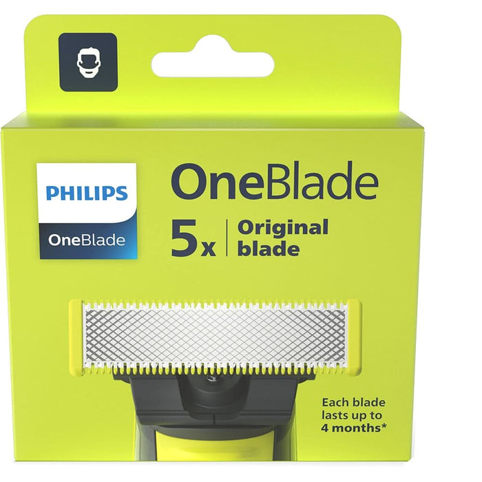 Rezerva aparat de ras PHILIPS Oneblade Original QP250/50, 5 bucati WALTI