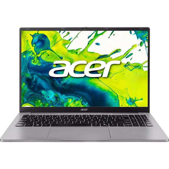 Laptop ACER Aspire Lite 15 AL15-54P-76N7, Intel Core Ultra 7 155U pana la 4.8GHz, 15.6" Full HD, 16GB, SSD 512GB, Intel Graphics, Free Dos, Light Silver WALTI