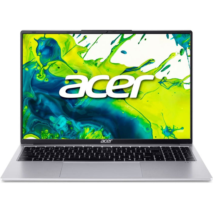 Laptop ACER Swift Lite 16 SFL16-31P-33G9, Intel Core 3 N355 pana la 3.9GHz, 16" WUXGA, 8GB, SSD 512GB, Intel Graphics, Free Dos, Light Silver WALTI