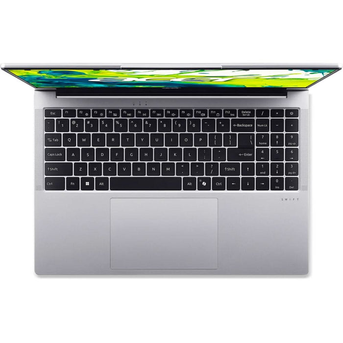 Laptop ACER Swift Lite 16 SFL16-31P-33G9, Intel Core 3 N355 pana la 3.9GHz, 16" WUXGA, 8GB, SSD 512GB, Intel Graphics, Free Dos, Light Silver WALTI