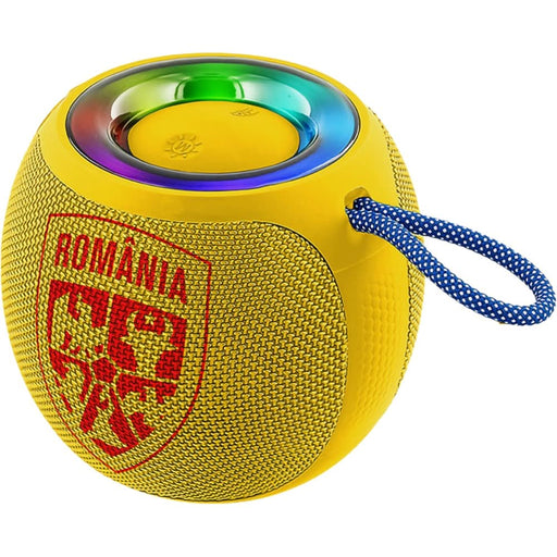 Boxa portabila ECHIPA NATIONALA DE FOTBAL A ROMANIEI, Bluetooth, IPX5, 12W, galben - WALTI WALTI