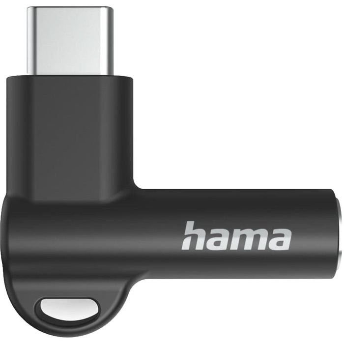 Adaptor audio HAMA 201701, USB-C - Jack 3.5mm, negru WALTI