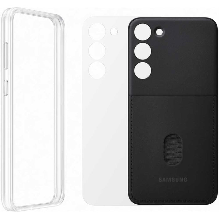 Husa telefon SAMSUNG Frame Case pentru Galaxy S23 Plus, EF-MS916CBEGWW, Black WALTI