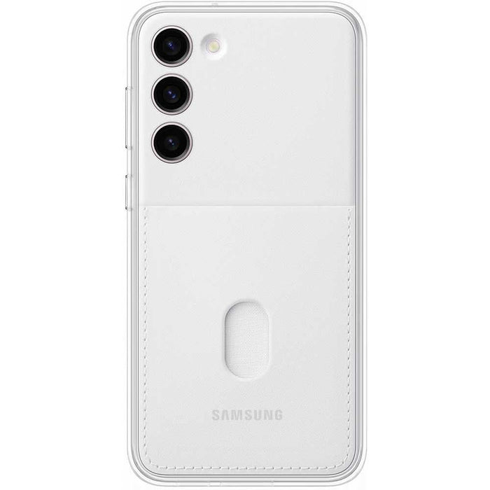 Husa telefon SAMSUNG Frame Case pentru Galaxy S23 Plus, EF-MS916CWEGWW, White WALTI