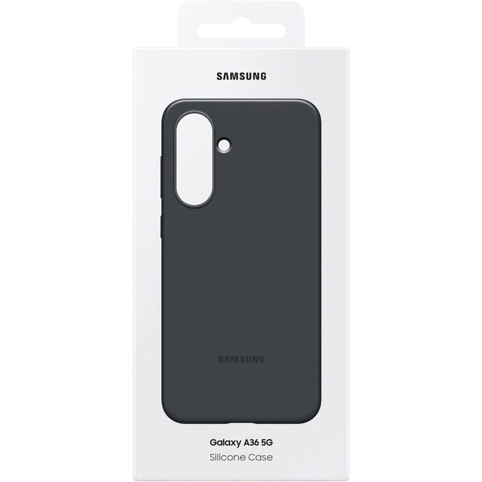 Husa telefon SAMSUNG Silicone Case pentru Galaxy A36, EF-PA366CBEGWW, Black WALTI