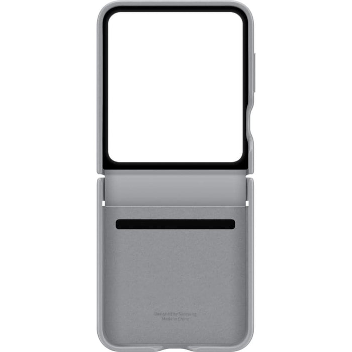Husa telefon SAMSUNG Flap Eco-Leather Case pentru Galaxy Z Flip6, EF-VF741PJEGWW, Gray WALTI