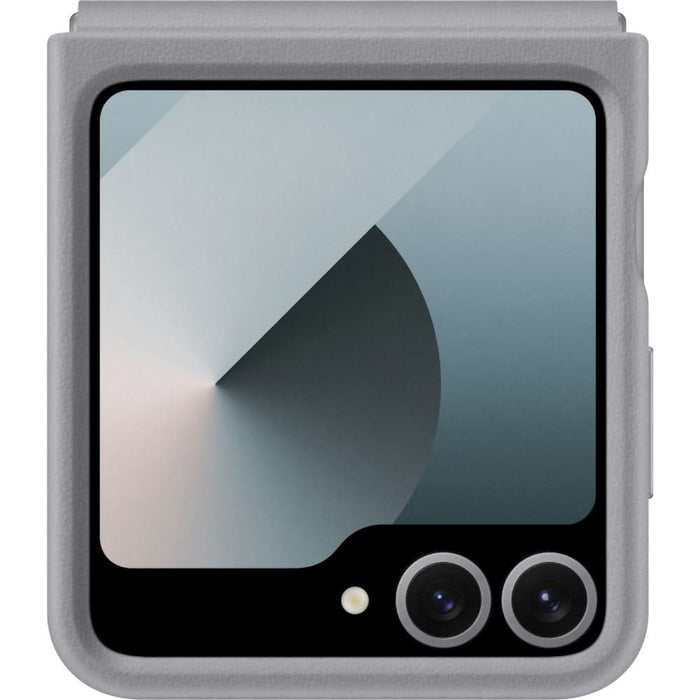 Husa telefon SAMSUNG Flap Eco-Leather Case pentru Galaxy Z Flip6, EF-VF741PJEGWW, Gray WALTI