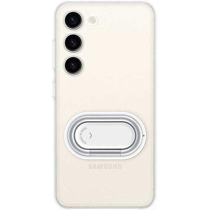 Husa telefon SAMSUNG Clear Gadget Case pentru Galaxy S23, EF-XS911CTEGWW, Transparent WALTI