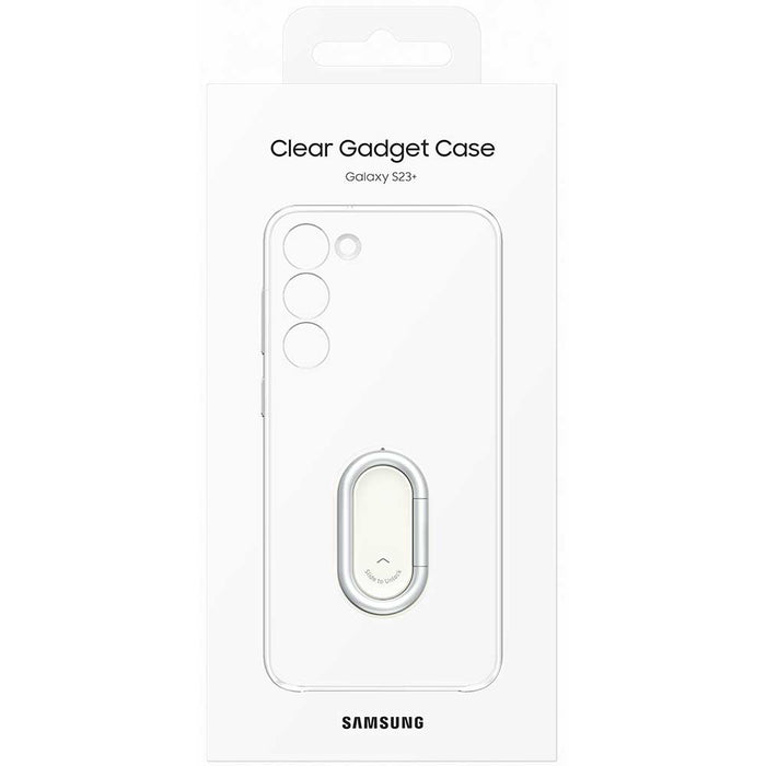 Husa telefon SAMSUNG Clear Gadget Case pentru Galaxy S23 Plus, EF-XS916CTEGWW, Transparent WALTI
