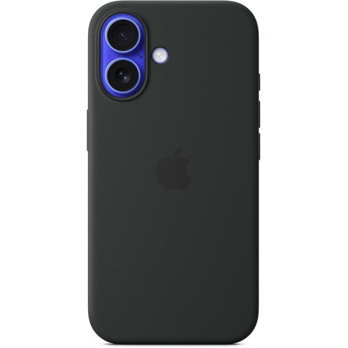 Husa telefon APPLE iPhone 16 Silicone Case cu MagSafe - Black, MYY13ZM/A - WALTI WALTI