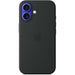 Husa telefon APPLE iPhone 16 Silicone Case cu MagSafe - Black, MYY13ZM/A - WALTI WALTI