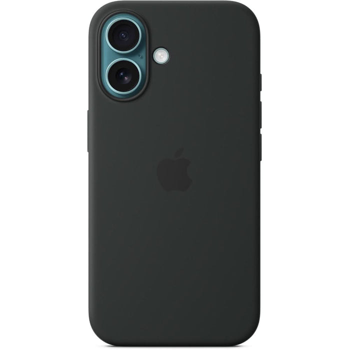 Husa telefon APPLE iPhone 16 Silicone Case cu MagSafe - Black, MYY13ZM/A - WALTI WALTI
