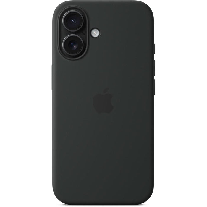 Husa telefon APPLE iPhone 16 Silicone Case cu MagSafe - Black, MYY13ZM/A - WALTI WALTI